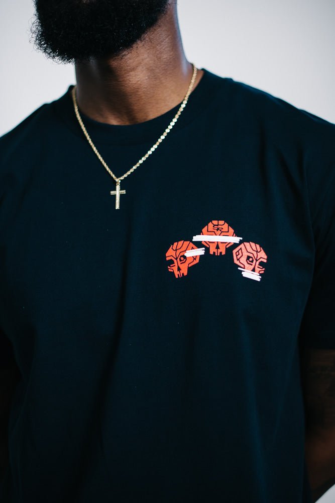 SkullRobot No Evil T-Shirt - Bigfoot Kick