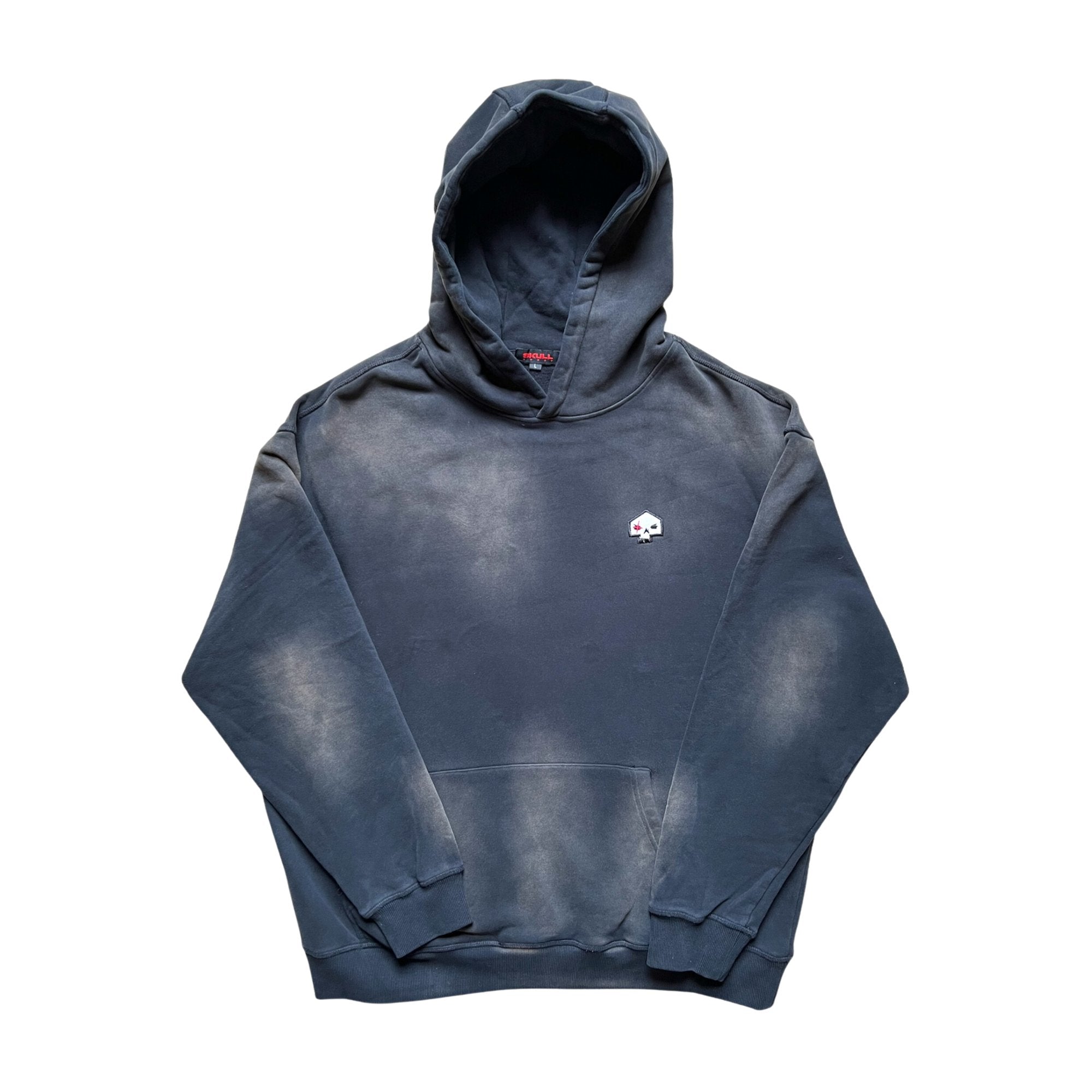 SkullRobot Washed Hoodie - Bigfoot Kick