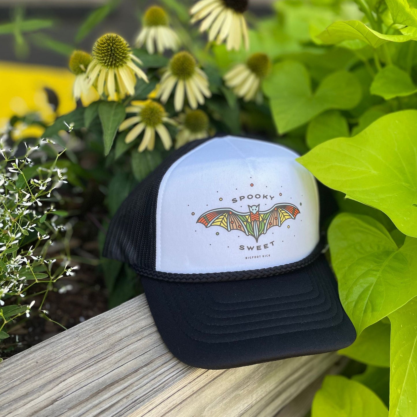 Spooky Sweet Foam Trucker Hat - Bigfoot Kick