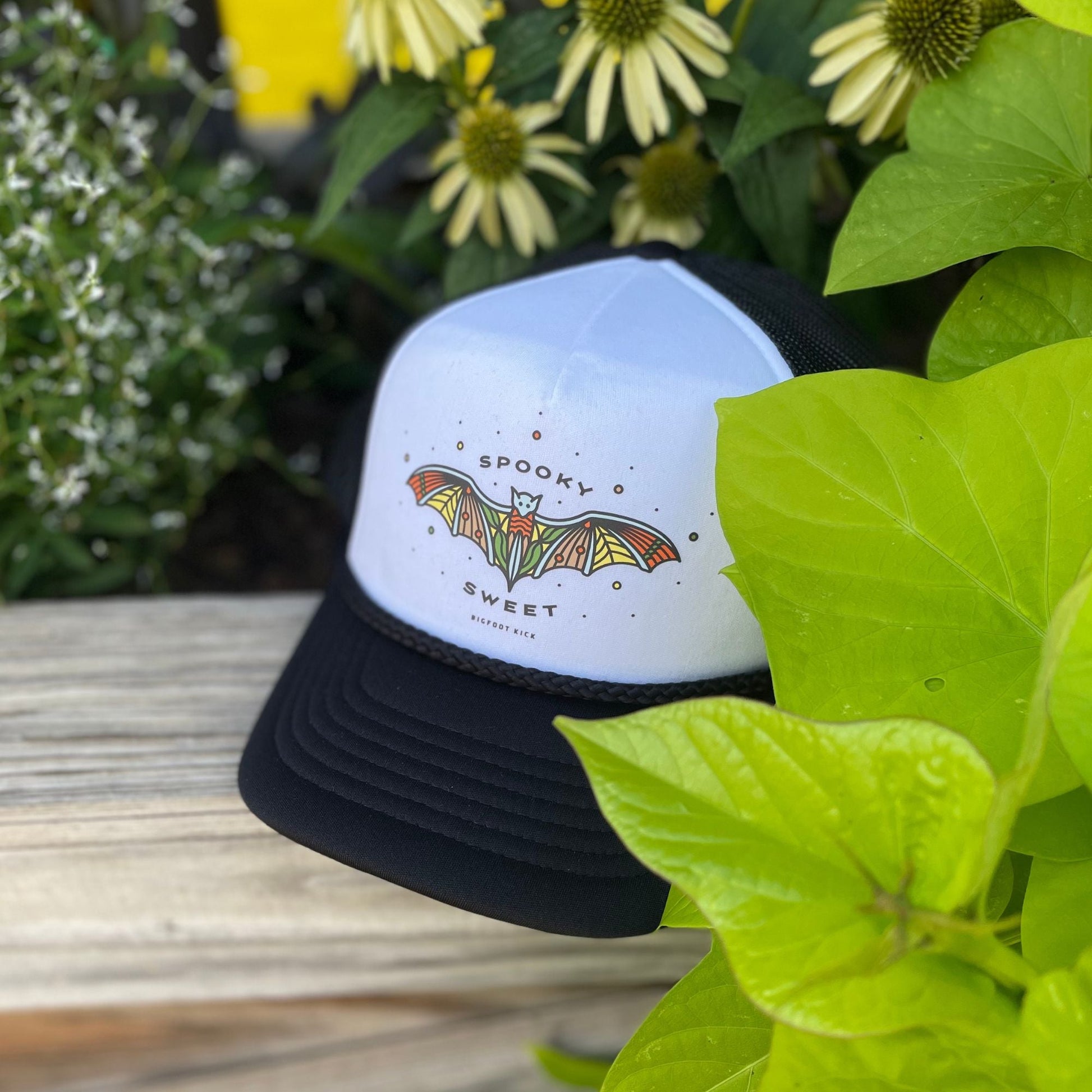 Spooky Sweet Foam Trucker Hat - Bigfoot Kick