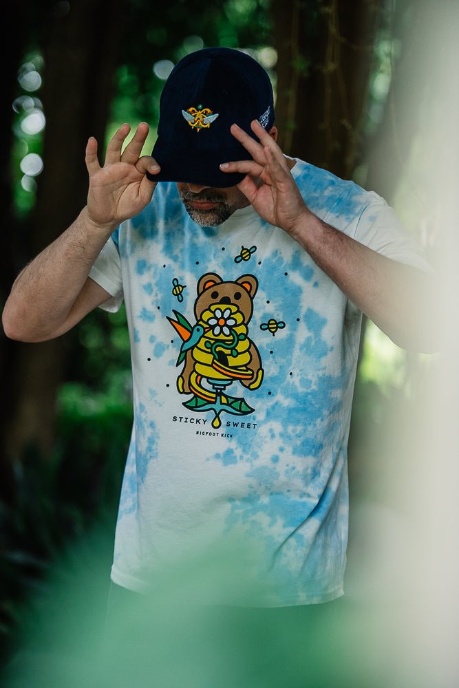 Sticky Sweet T-shirt in Cloud Blue - Bigfoot Kick